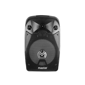 Bafle De 8 Amplificado, Recargable, Bluetooth, Con Control Remoto Y Microfono, Negro Ma-8.1K