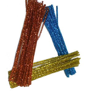 Limpiapipas Metalicos C/20 Pzas Colores Surtidos 7502224204422