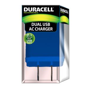 Adaptador De Corriente Usb 2.1 Amperes Duracell Mp6979