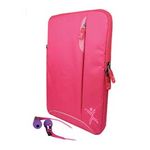 KIT FUNDA PROTECTORA PARA TABLET 7" SOLIDS C/AUDIFONOS ROSA