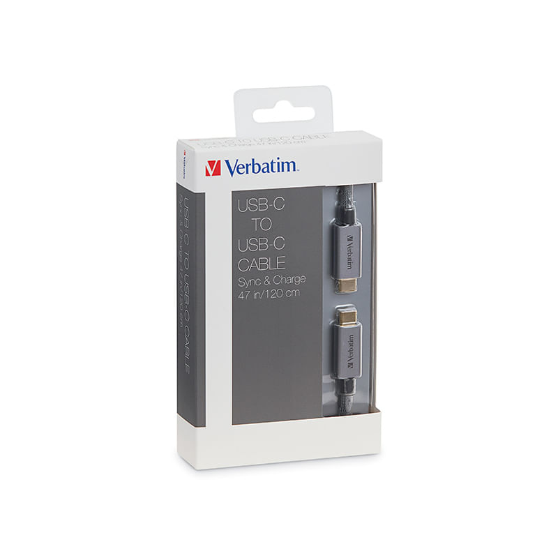 CABLE USB TIPO C A USB TIPO C 12M NEGRO TRENZADO