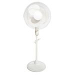VENTILADOR DE PEDESTAL 16" 3 EN 1 ASPAS-REJILLAS DE PLASTICO,BLANCO