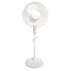 VENTILADOR DE PEDESTAL 16" 3 EN 1 ASPAS-REJILLAS DE PLASTICO,BLANCO