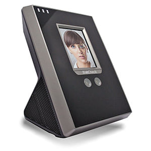 RELOJ CHECADOR DE RECONOCIMIENTO FACIAL PARA 100 REGISTROS