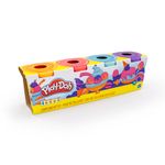 MASA MODELADORA C/4 COL BASICOS PLAY DOH
