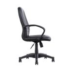 SILLON EJECUTIVO RESPALDO MEDIO VINIPIEL NEGRO CENTURION
