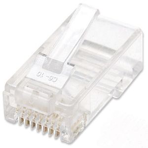 Plugs De Red Intellinet, Macho/Macho, Transparente 502344