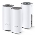TP-LINK Deco E4 (3-pack) Doble banda (2,4 GHz / 5 GHz) Wi-Fi 5 (80211ac) Blanco, Gris 2 Interno