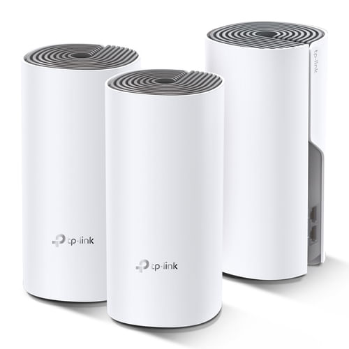 TP-LINK Deco E4 (3-pack) Doble banda (2,4 GHz / 5 GHz) Wi-Fi 5 (80211ac) Blanco, Gris 2 Interno