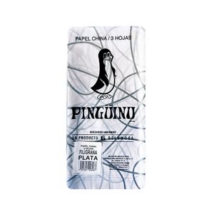 Papel China Filigrana Plata .50X75Cm Con 3 142-06