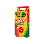 CRAYON REDONDO ESTANDAR CON 12 CRAYOLA