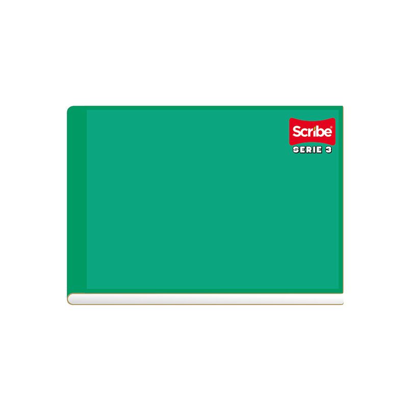 CUADERNO COSIDO ITAL 100H BCO SERIE 3