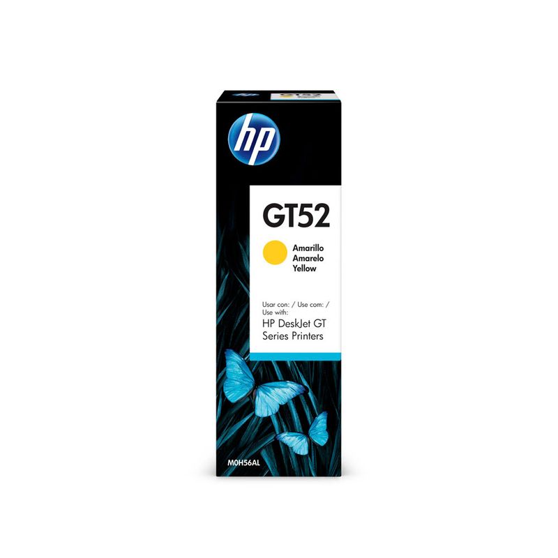 BOTELLA DE TINTA HP GT52 AMARILLO M0H56AL