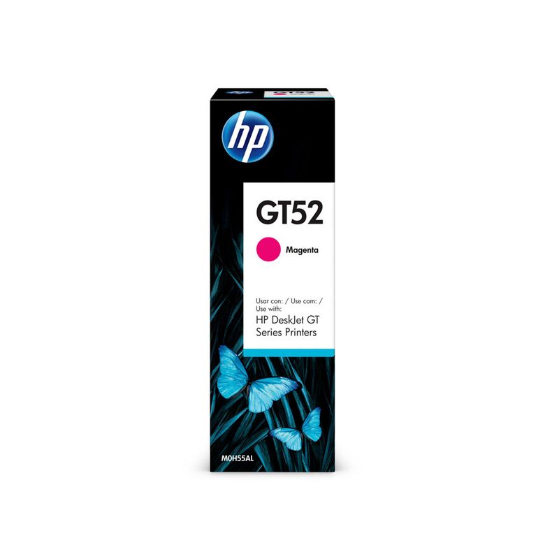 BOTELLA DE TINTA HP GT52 MAGENTA M0H55AL