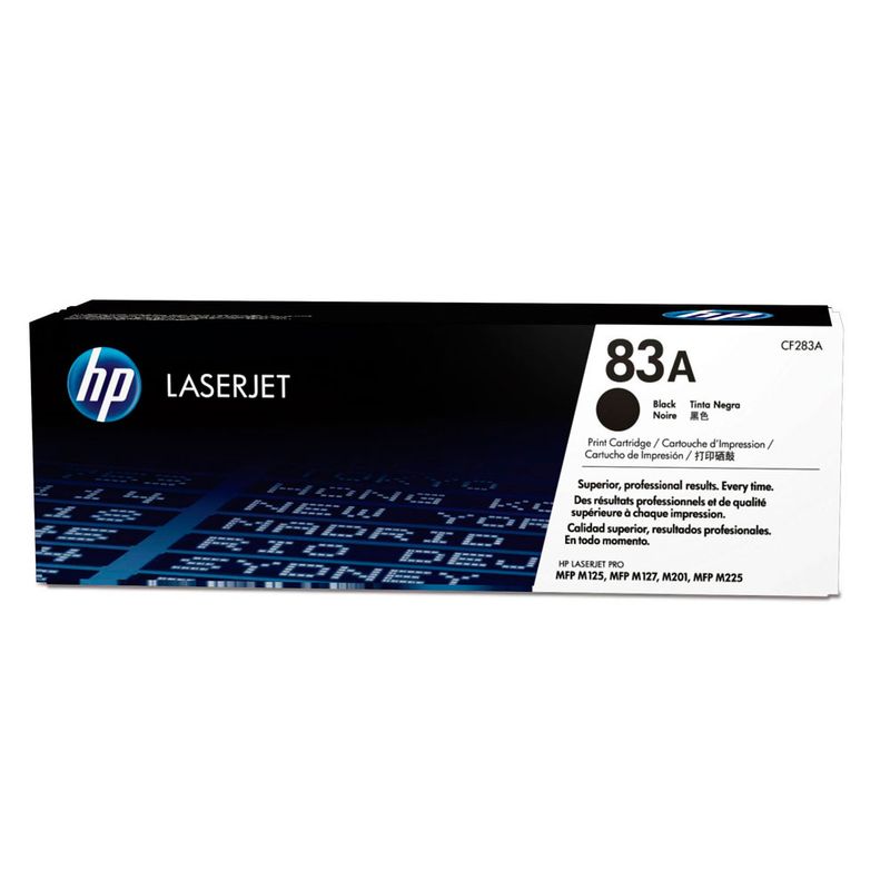 TONER-LASER-HP-83A-NEGRO-CF283A