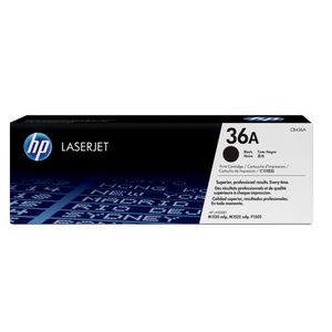 Toner Laser Hp 36A Negro Original Cb436A
