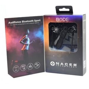 Audífonos Bluetooth Sport Naceb Technology Na-0306, Negro Na-0306