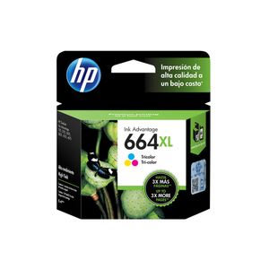 Cartucho De Tinta Hp 664Xl Color Original F6V30Al