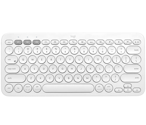 Logitech-K380-Multi-Device-teclado-Bluetooth-Blanco