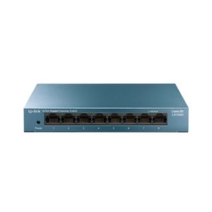 Switch Gigabit Tp-Link Ls108G, Azul, 10 W, 8 Puertos Ls108G