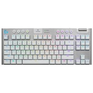 Teclado Mecánico Logitech 920-009660, Inalámbrico, Blanco 920-009660