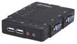 Manhattan 151269 interruptor KVM Negro