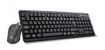 Kit de teclado y mouse TECHZONE TZ19COMB01-LA