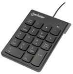 Manhattan-176354-teclado-numerico-Universal-USB-Negro