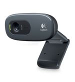 Logitech-C270-HD-WEBCAM-camara-web-1280-x-720-Pixeles-USB-2-0-Negro