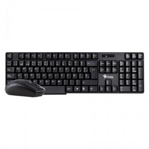 Kit Mouse Y Teclad Stylos Stpktm3B, Negro Stpktm3B