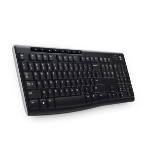Teclado Inalámbrico Logitech K270, Rf Inalámbrico, Inalámbrico, Pc/Server, Negro 920-004426