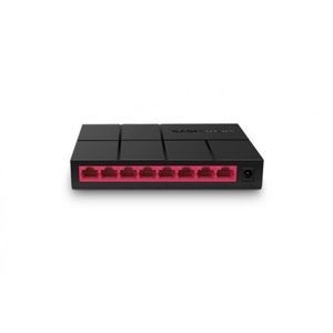 Switch 10/100/1000 Mercusys Ms108G, Negro, Rj45, 8, Rj-45 Ms108G