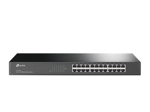 TP-LINK TL-SF1024 switch No administrado Fast Ethernet (10/100) Negro