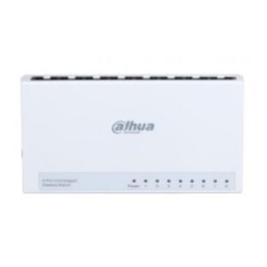 Switch Para Escritorio De 8 Puertos Dahua Dh-Pfs3008-8Et-L / No Administrable / Fast Ethernet 10/100Mbps / Diseño C Dh-Pfs3008-8Et-L