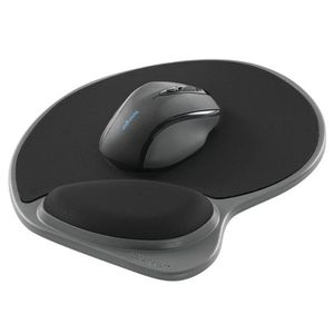 Mousepad Kensington P8691 Con Descansa Muñecas De Gel, Negro/Gris P8691