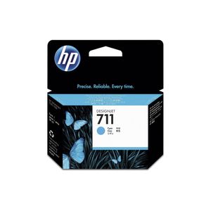 Cartucho De Tinta Hp 711 Cyan Original Cz130A