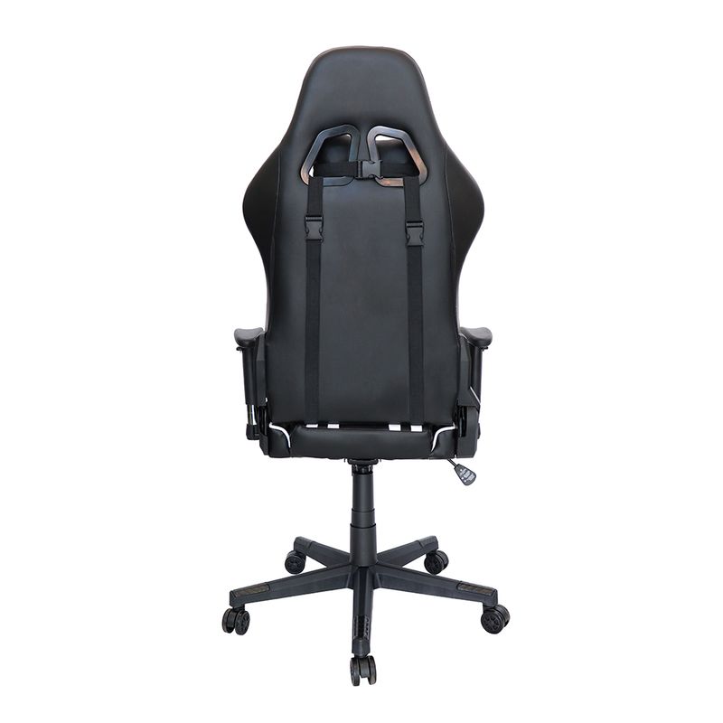 SILLON GAMER 4 VINIPIEL NEGRO CON BLANCO OFFIHO