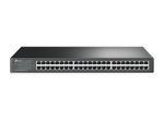 TP-LINK TL-SF1048 switch No administrado Gigabit Ethernet (10/100/1000) 1U Negro
