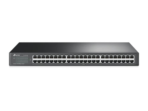 TP-LINK TL-SF1048 switch No administrado Gigabit Ethernet (10/100/1000) 1U Negro