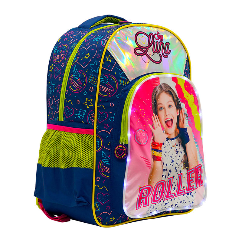17393 - MOCHILA BACK PACK PRIMARIA SOY LUNA CON LUCES