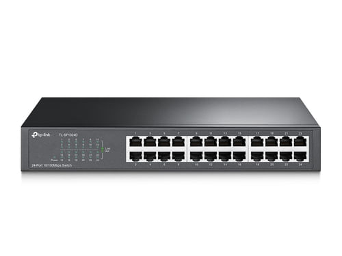 TP-LINK TL-SF1024D switch Fast Ethernet (10/100) Negro