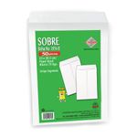 SOBRE BOLSA BLANCO CARTA CON 50
