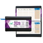 11235 - AGENDA EURO ECONOMICA BOLSILLO NEGRO