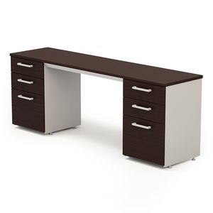 Credenza Con 2 Pedestales G14Cre2002P2P1A