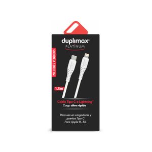 Cable Usb Tipo C A Lightning 1.5M Blanco 245152