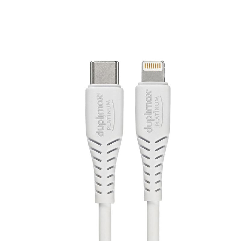 CABLE USB TIPO C A LIGHTNING 15M BLANCO