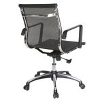 SILLON EJECUTIVO RESP BAJO MALLA TRAVIS NEGRO