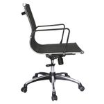 SILLON EJECUTIVO RESP BAJO MALLA TRAVIS NEGRO
