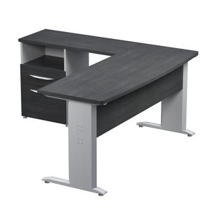 Conjunto Ejecutivo Con Pedestal 1.40 Mt Storm/Gris G18Cej1401P1A*Sto