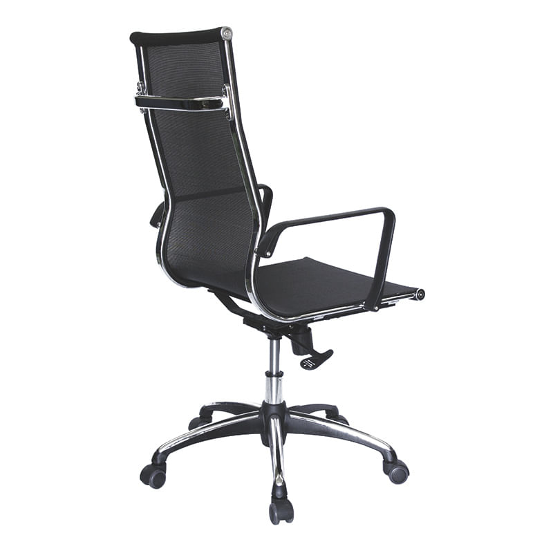 SILLON EJECUTIVO RESPALDO ALTO MALLA TRAVIS NEGRO